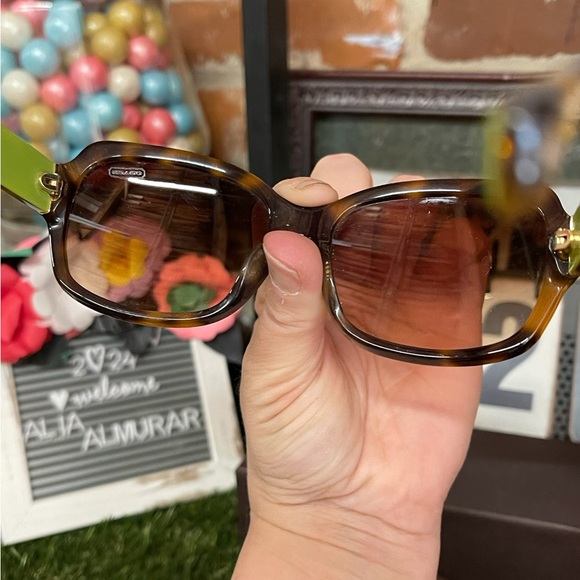 Coach Sunglasses Frames and Case Emma Tortoise Green Frame C Logos 57[]17 135 - Picture 6 of 10